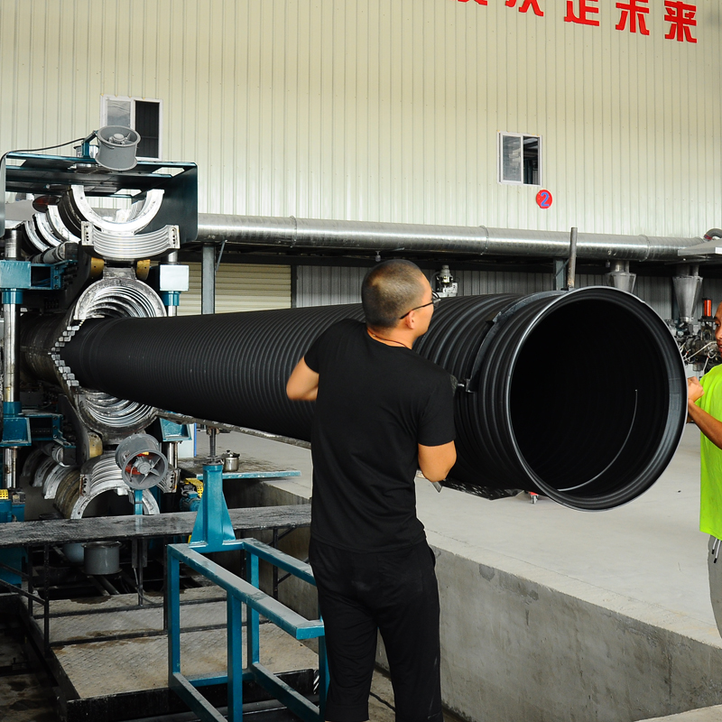 400S2莆田HDPE双壁波纹管市政雨污